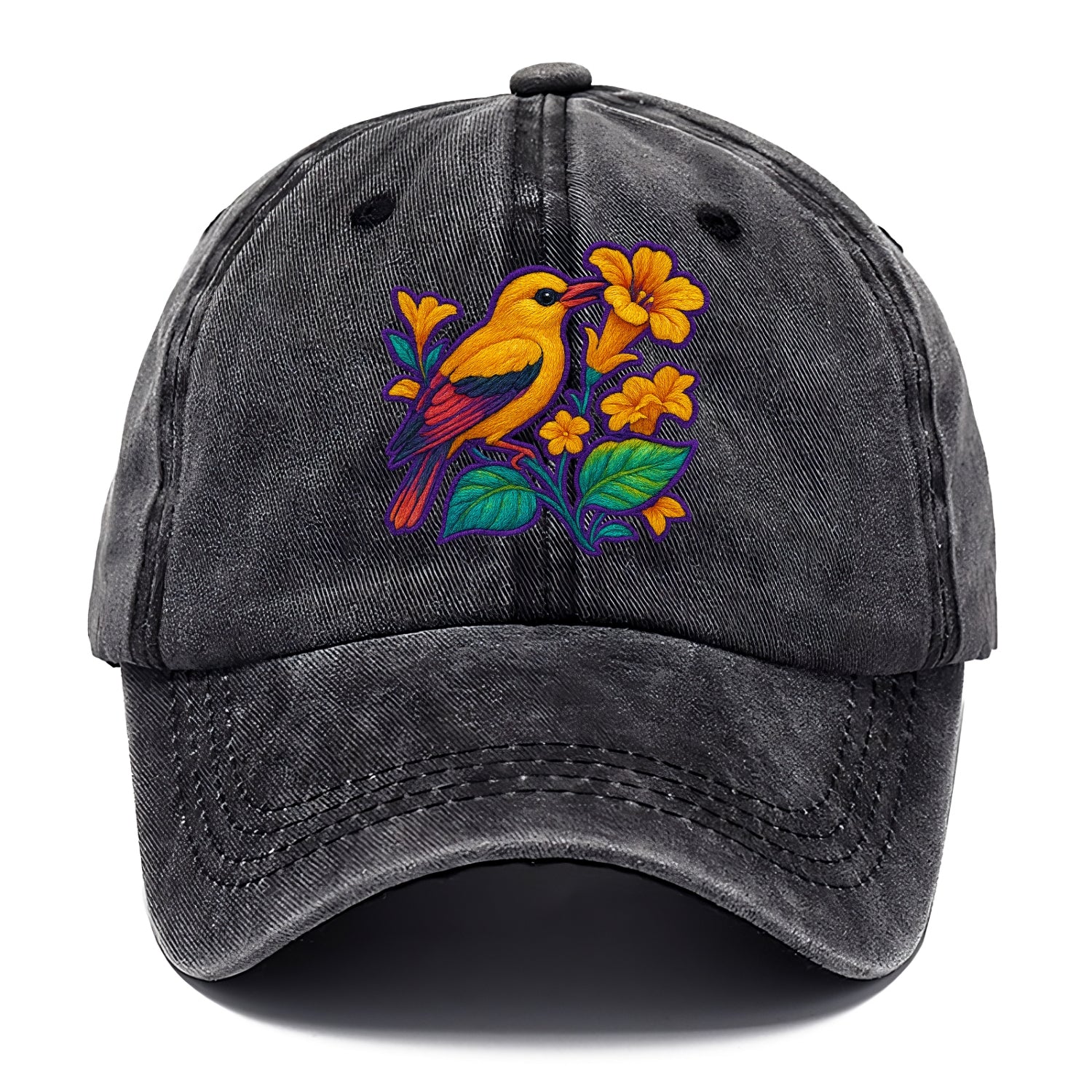 Golden Oriole - Classic Cap - Graphite