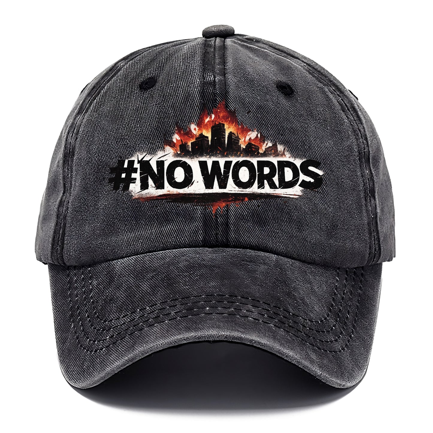 No Words - Classic Cap - Graphite