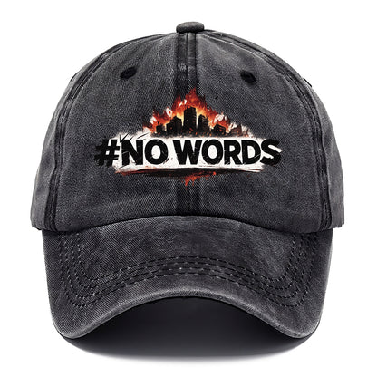 No Words - Classic Cap - Graphite
