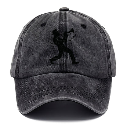 New Orleans jazz musician street corner - Classic Cap - Graphite