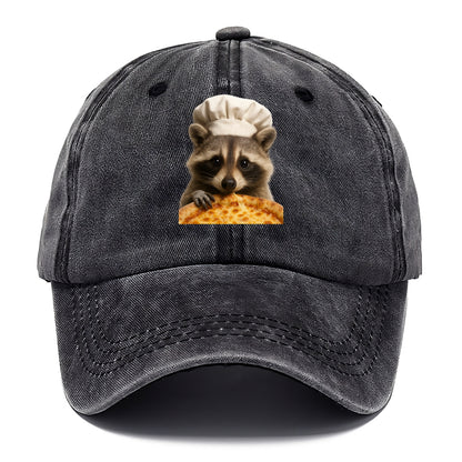 Pizza Dad Raccoon  - Classic Cap - Graphite