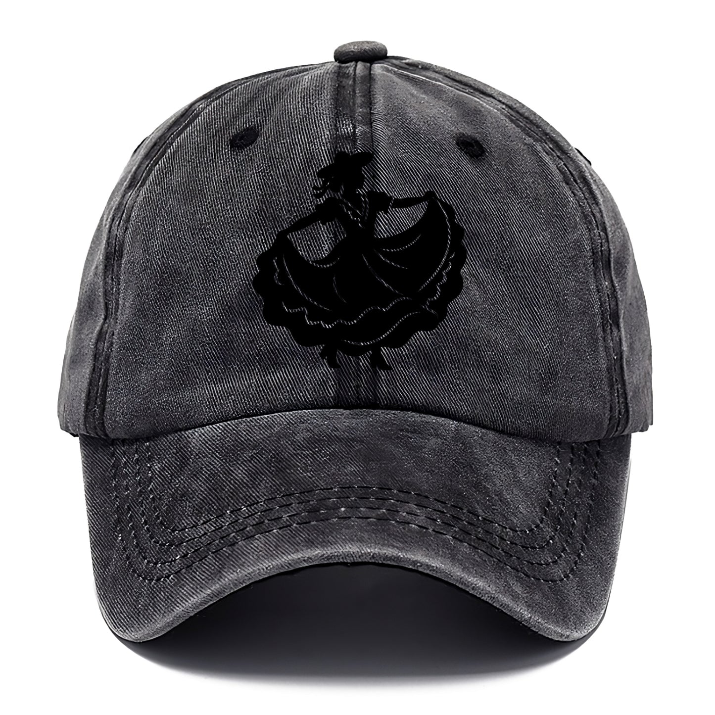 Mexican folk dancer twirling skirt - Classic Cap - Graphite