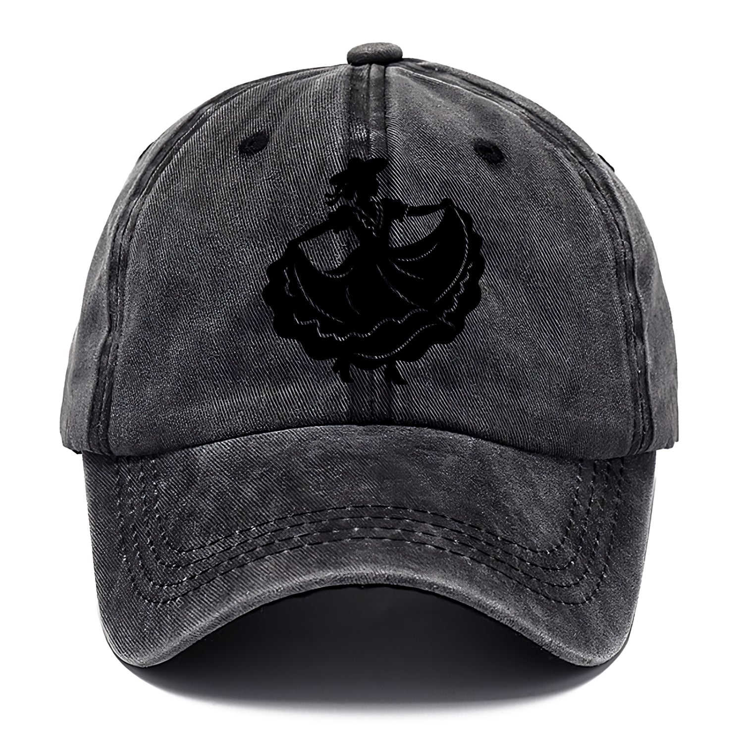 Mexican folk dancer twirling skirt - Classic Cap - Graphite