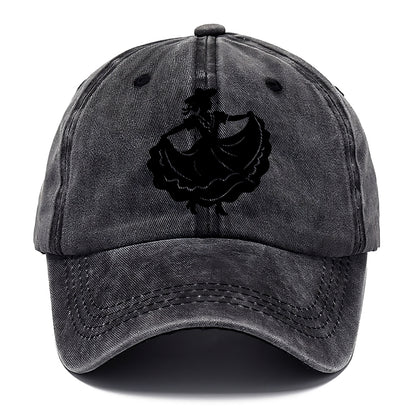 Mexican folk dancer twirling skirt - Classic Cap - Graphite