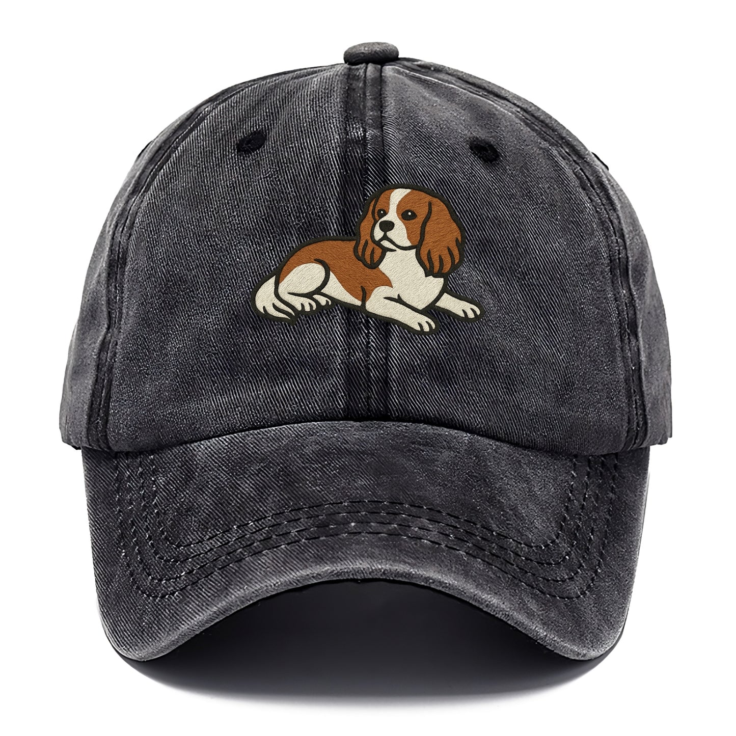 Cavalier King Charles Spaniel - Blenheim Classic Cap - Graphite
