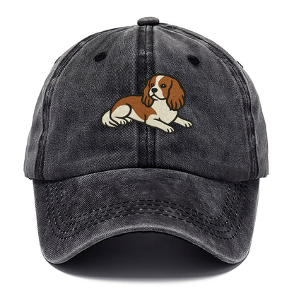 Cavalier King Charles Spaniel - Blenheim Classic Cap - Graphite