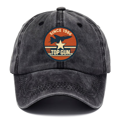 Top Gun Since 1986 - Classic Cap - Graphite