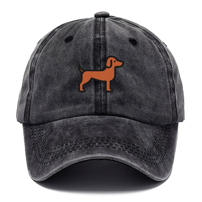 Vizsla - Rust colored flat side profile - Classic Cap - Graphite