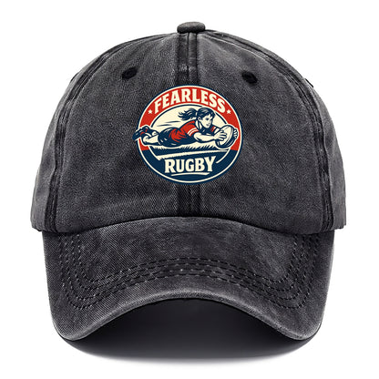 Fearless Try Scorer Emblem - Classic Cap - Graphite