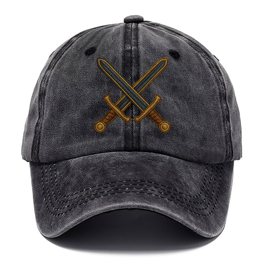 Crossed Swords  - Classic Cap - Graphite