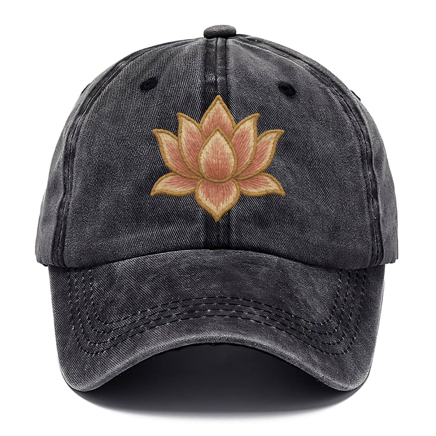 Lotus Flower - Classic Cap - Graphite