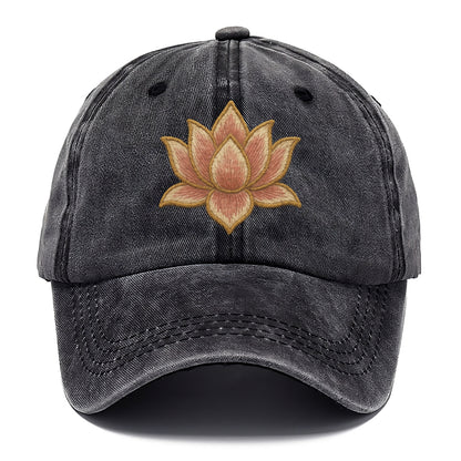 Lotus Flower - Classic Cap - Graphite