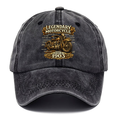 Legendary Motorcycle 1903 - Classic Cap - Graphite