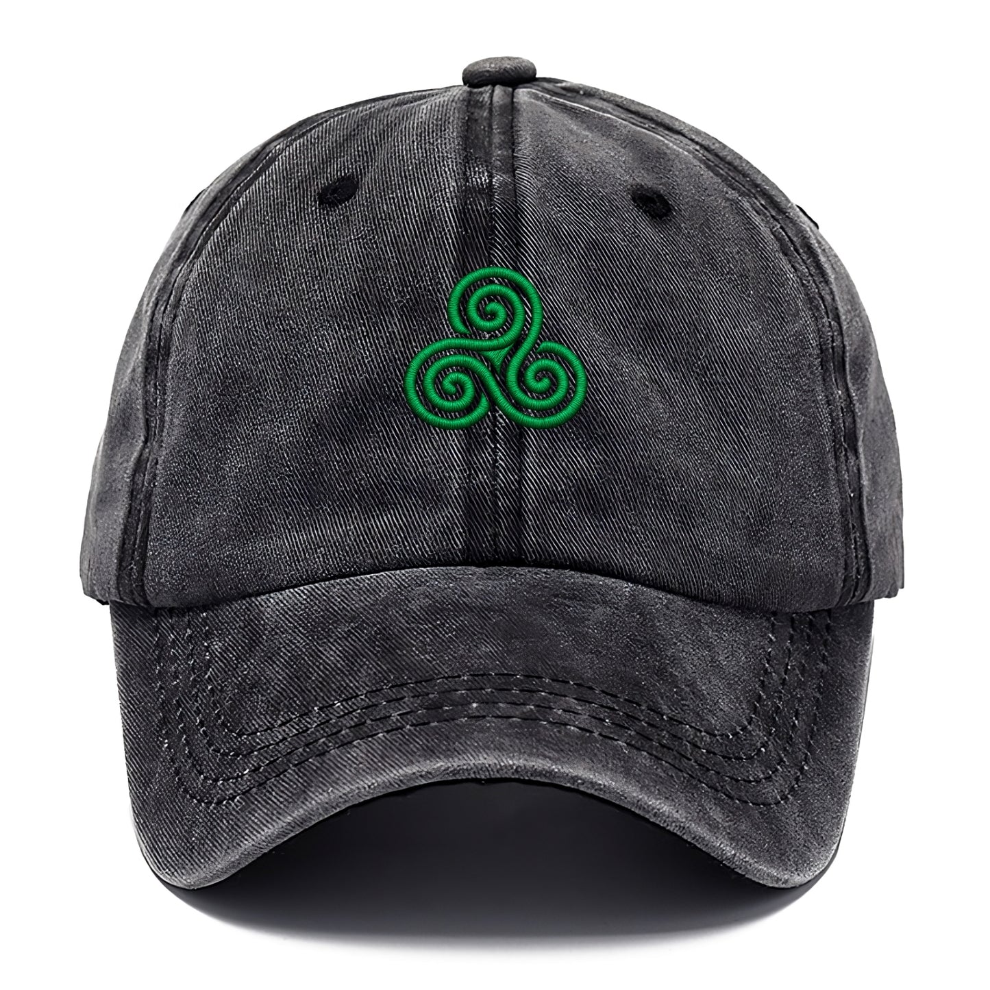 Triple Spiral - Classic Cap - Graphite