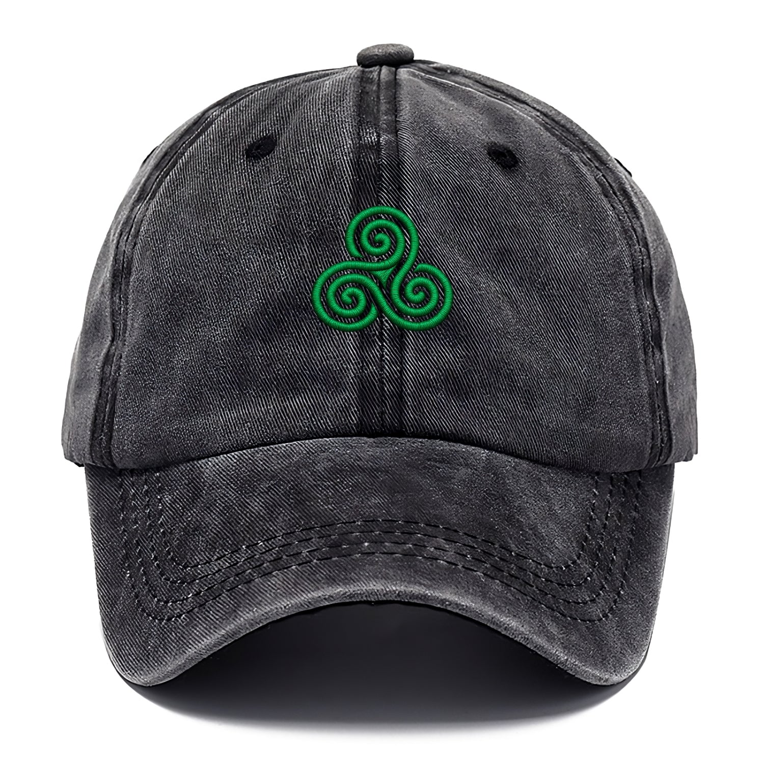 Triple Spiral - Classic Cap - Graphite