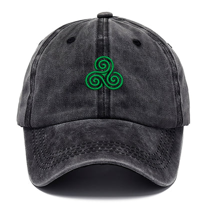 Triple Spiral - Classic Cap - Graphite