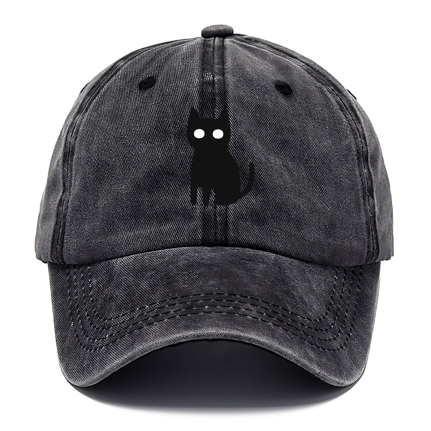 YOU MUST EMBRACE THE VOID | Black cat st - Classic Cap - Graphite