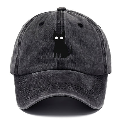 YOU MUST EMBRACE THE VOID | Black cat st - Classic Cap - Graphite