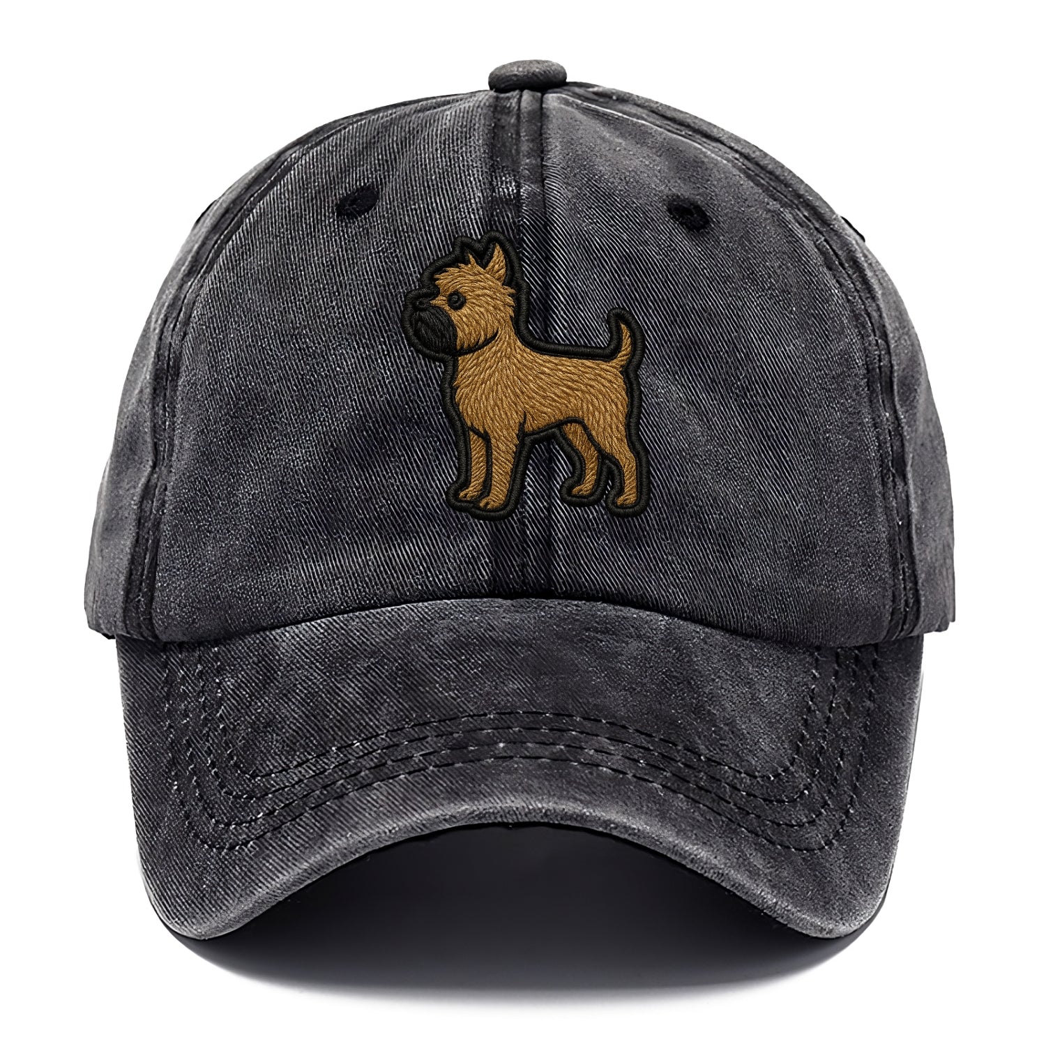 Affenpinscher - Contemporary wiry design - Classic Cap - Graphite