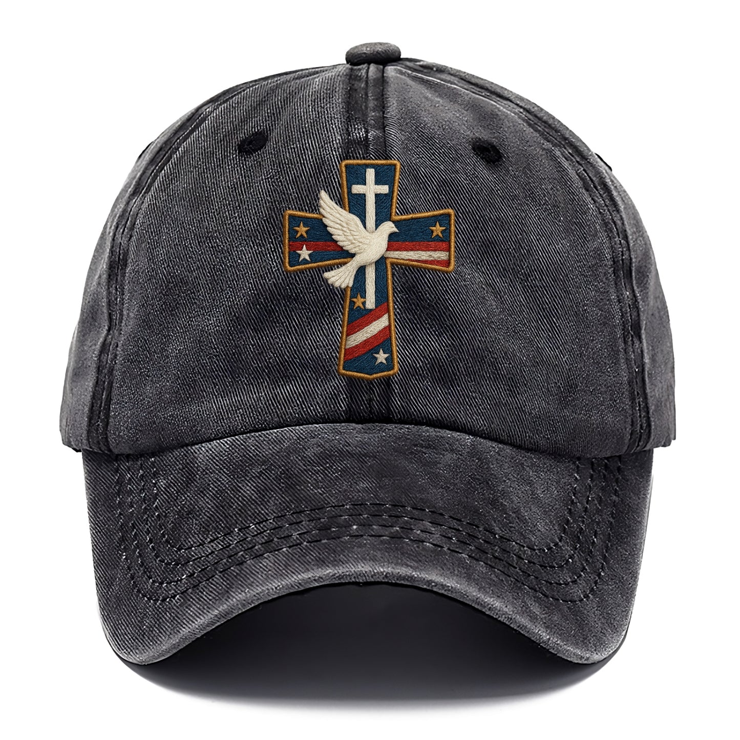 Dove and Cross  - Classic Cap - Graphite