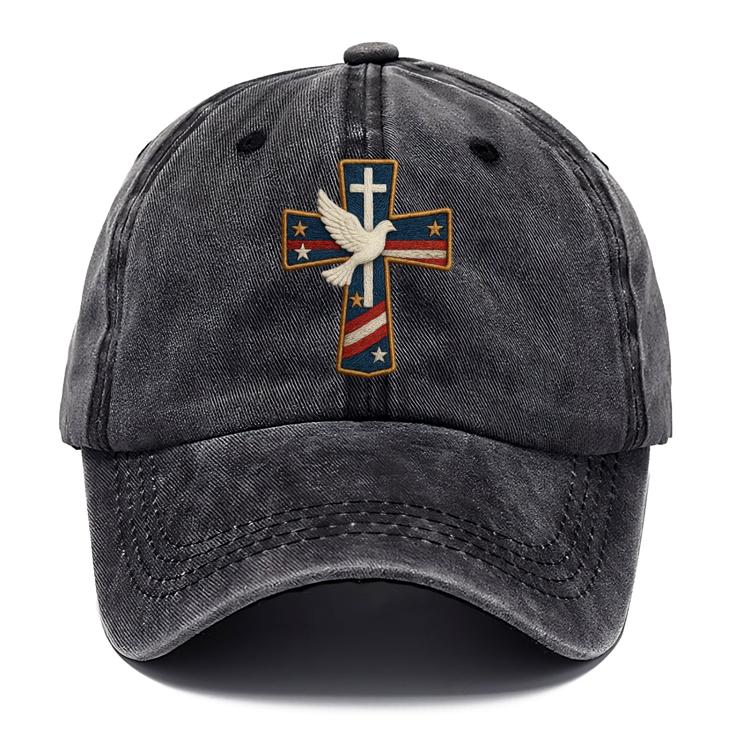 Dove and Cross  - Classic Cap - Graphite