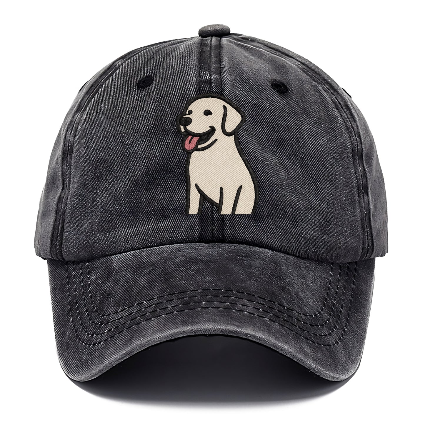 Labrador - Happy panting expression - Classic Cap - Graphite