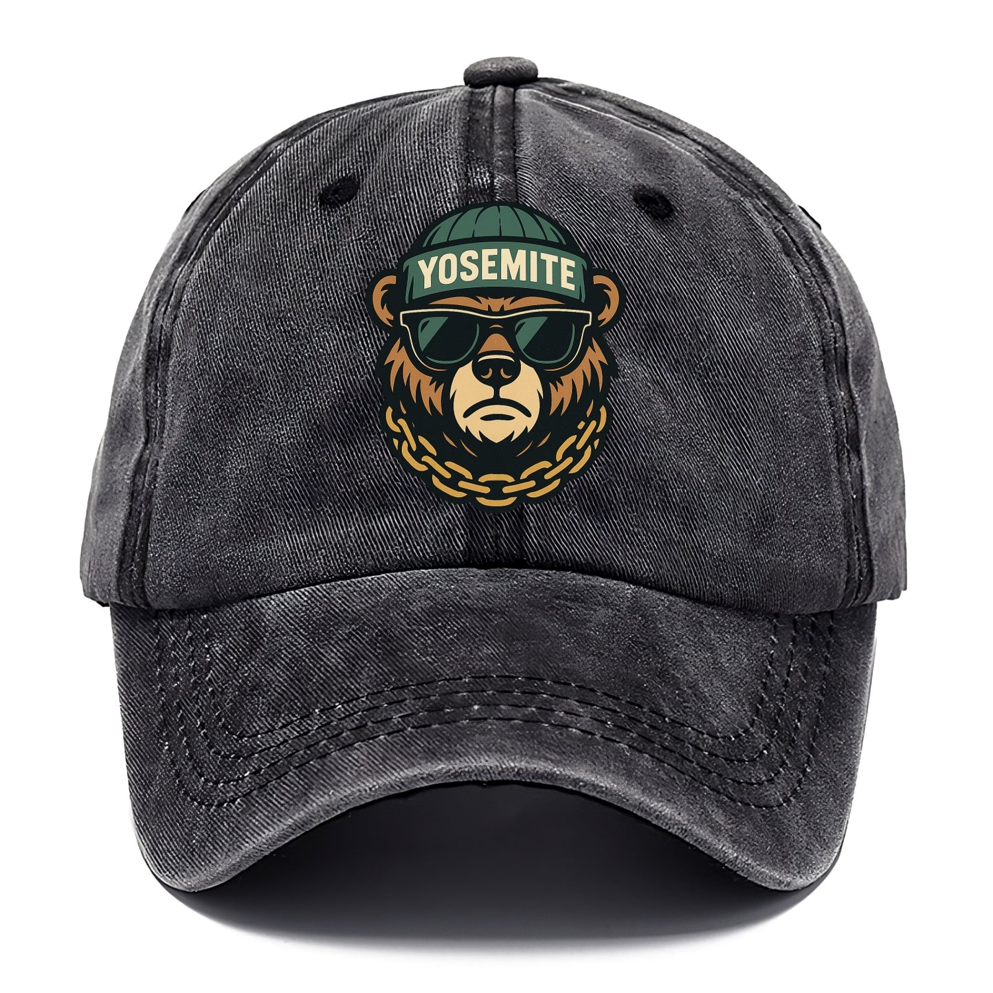 Yosemite Bear - Classic Cap - Graphite