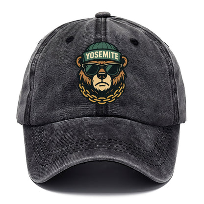 Yosemite Bear - Classic Cap - Graphite