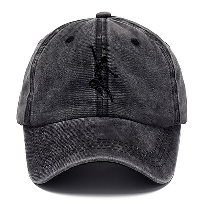 Modern dancer reaching skyward - Classic Cap - Graphite