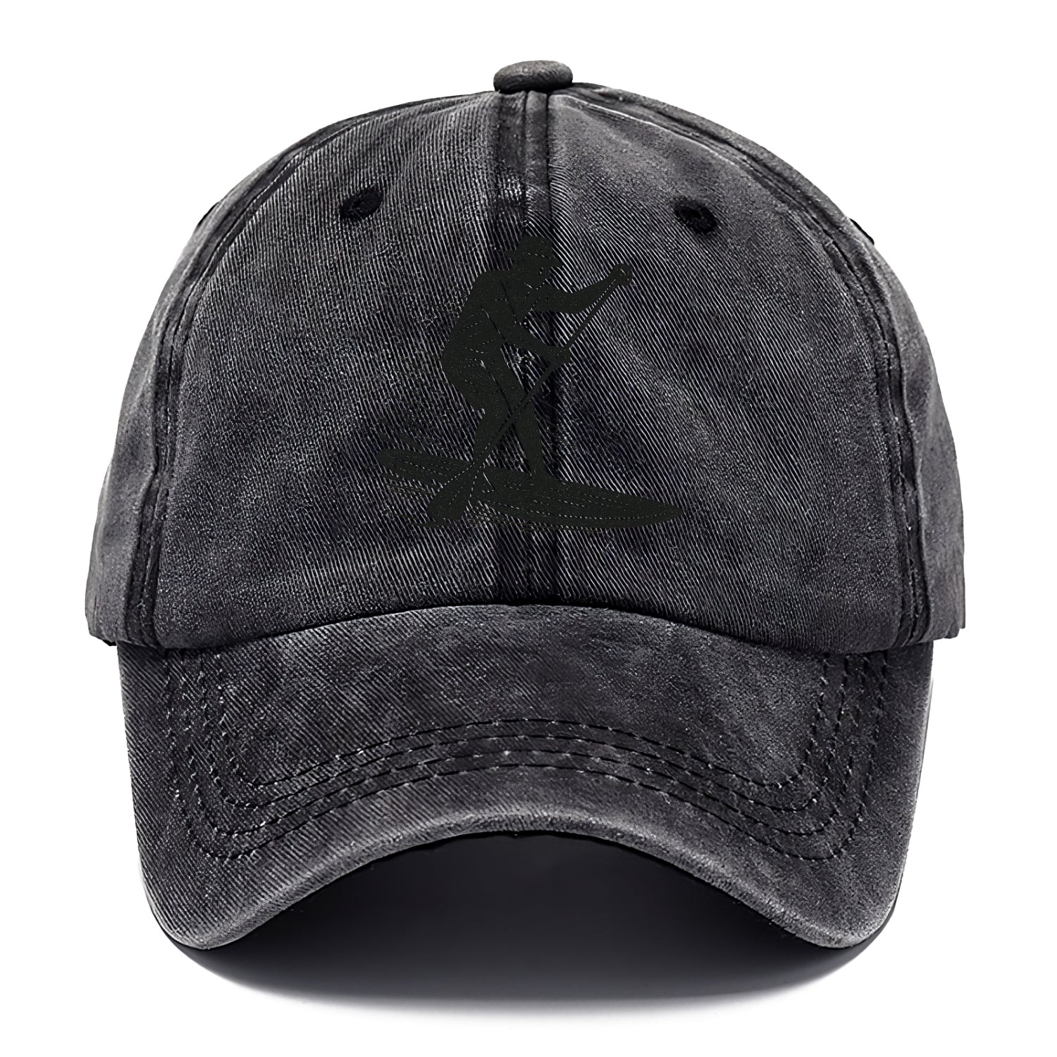 Stand-up paddleboarder on calm water - Classic Cap - Graphite