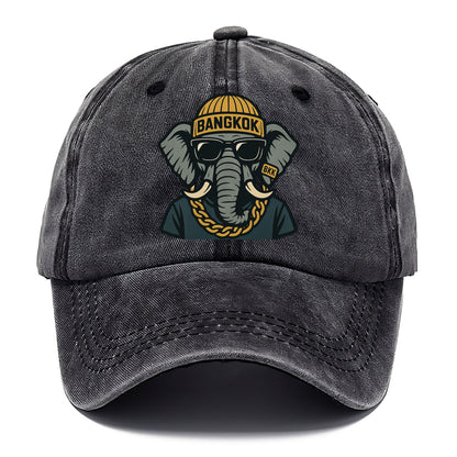 Bangkok Elephant - Classic Cap - Graphite