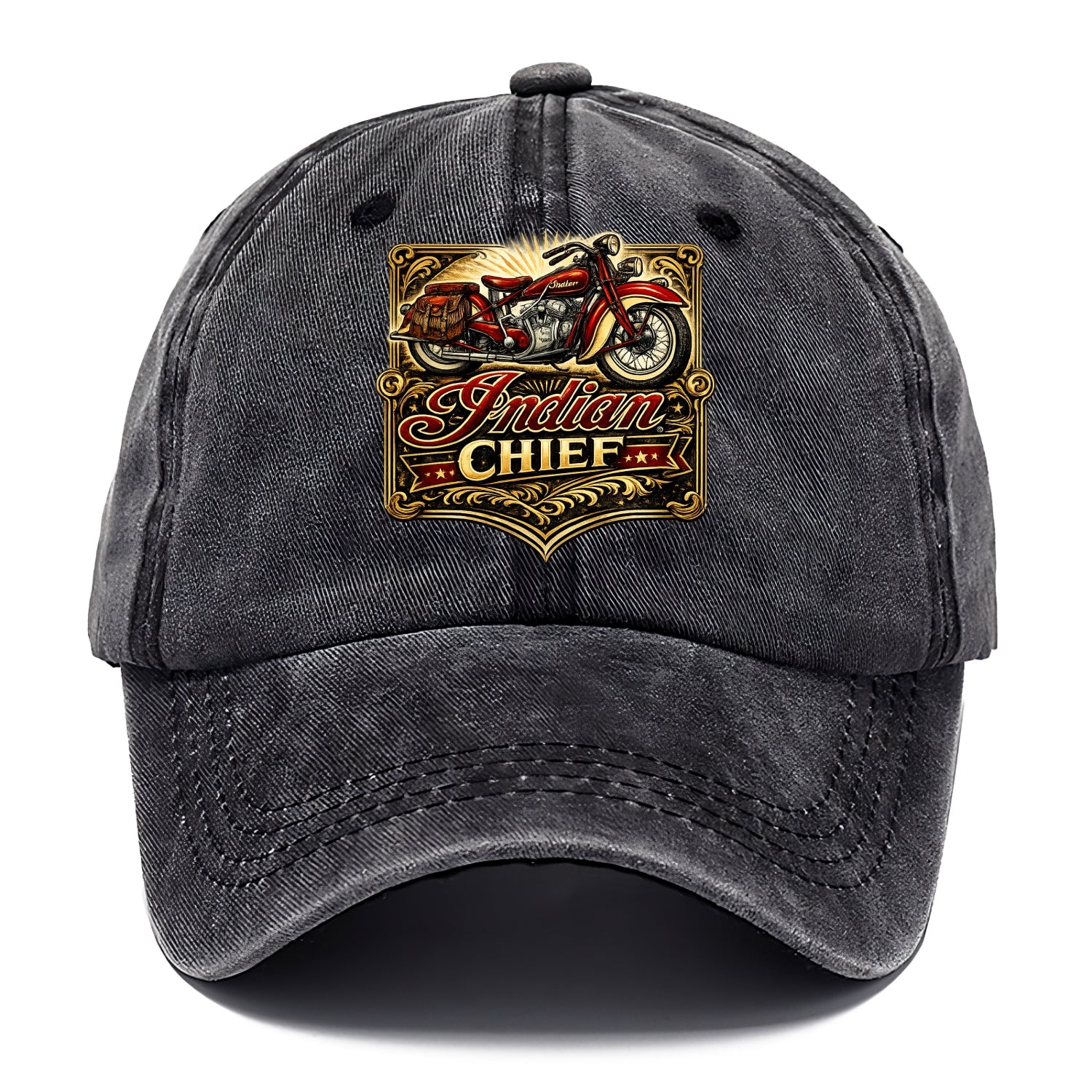 Classic Indian Chief - Classic Cap - Graphite