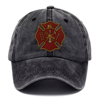 Maltese Cross  - Classic Cap - Graphite