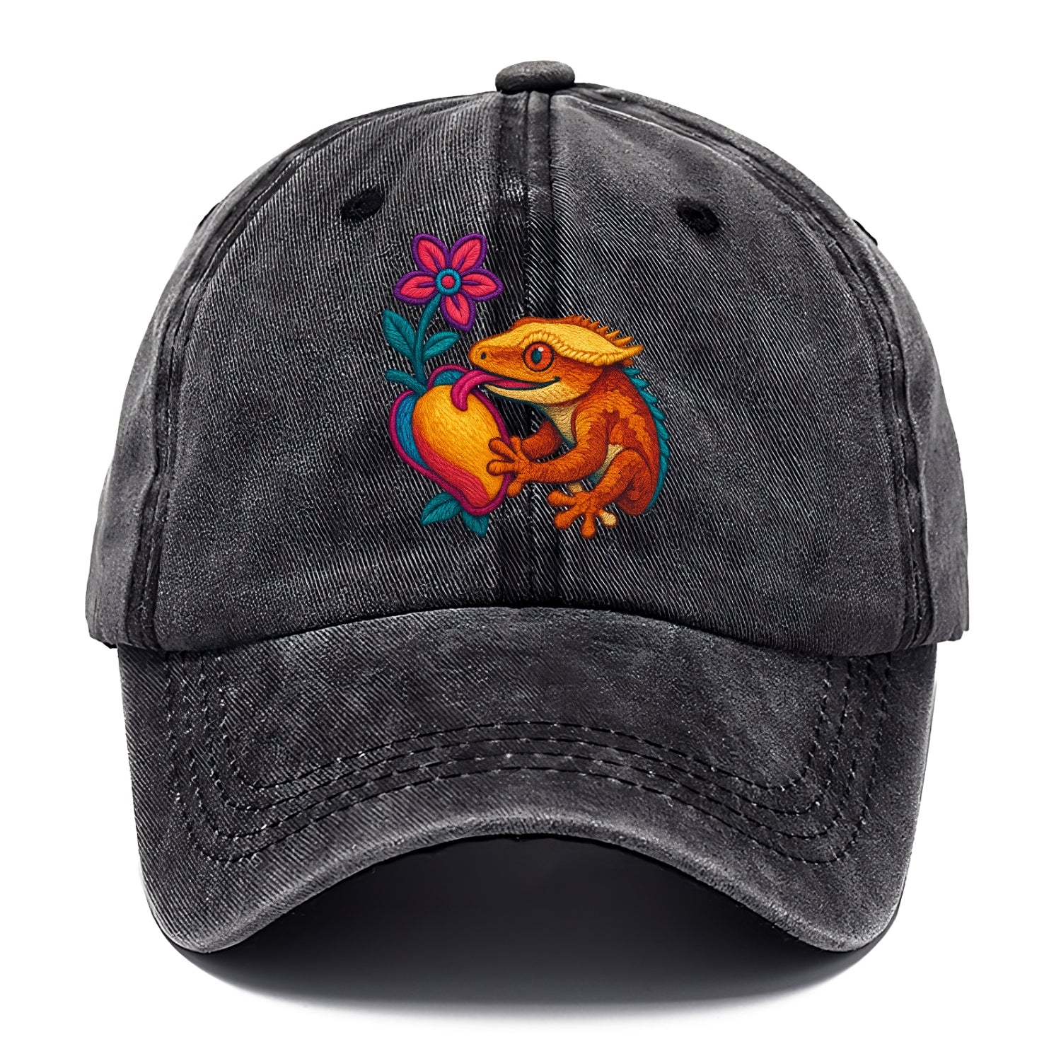 Crested Gecko - Classic Cap - Graphite