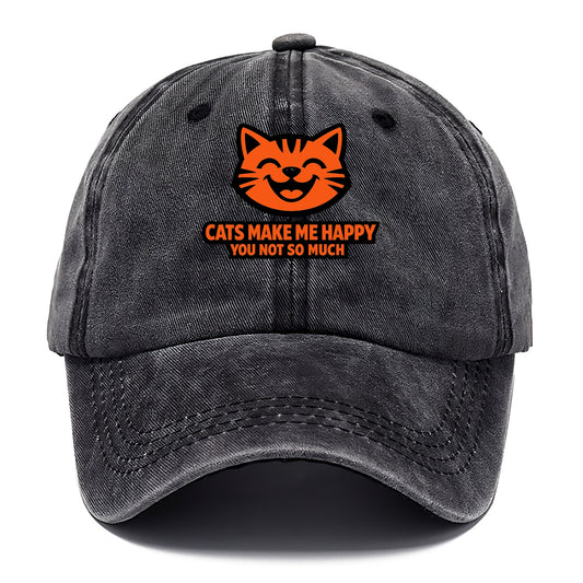 Feline Joy and Sassy Truths - Classic Cap - Graphite