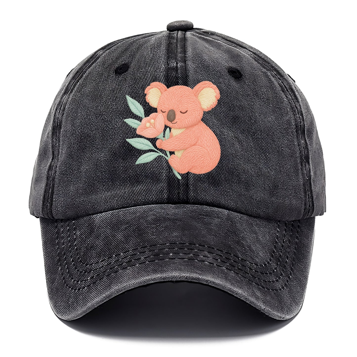 Coral Koala - Classic Cap - Graphite