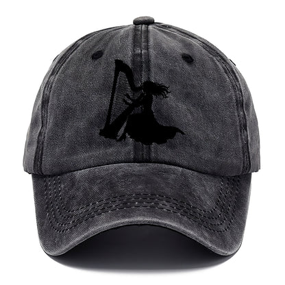 Harpist playing ethereal melody - Classic Cap - Graphite