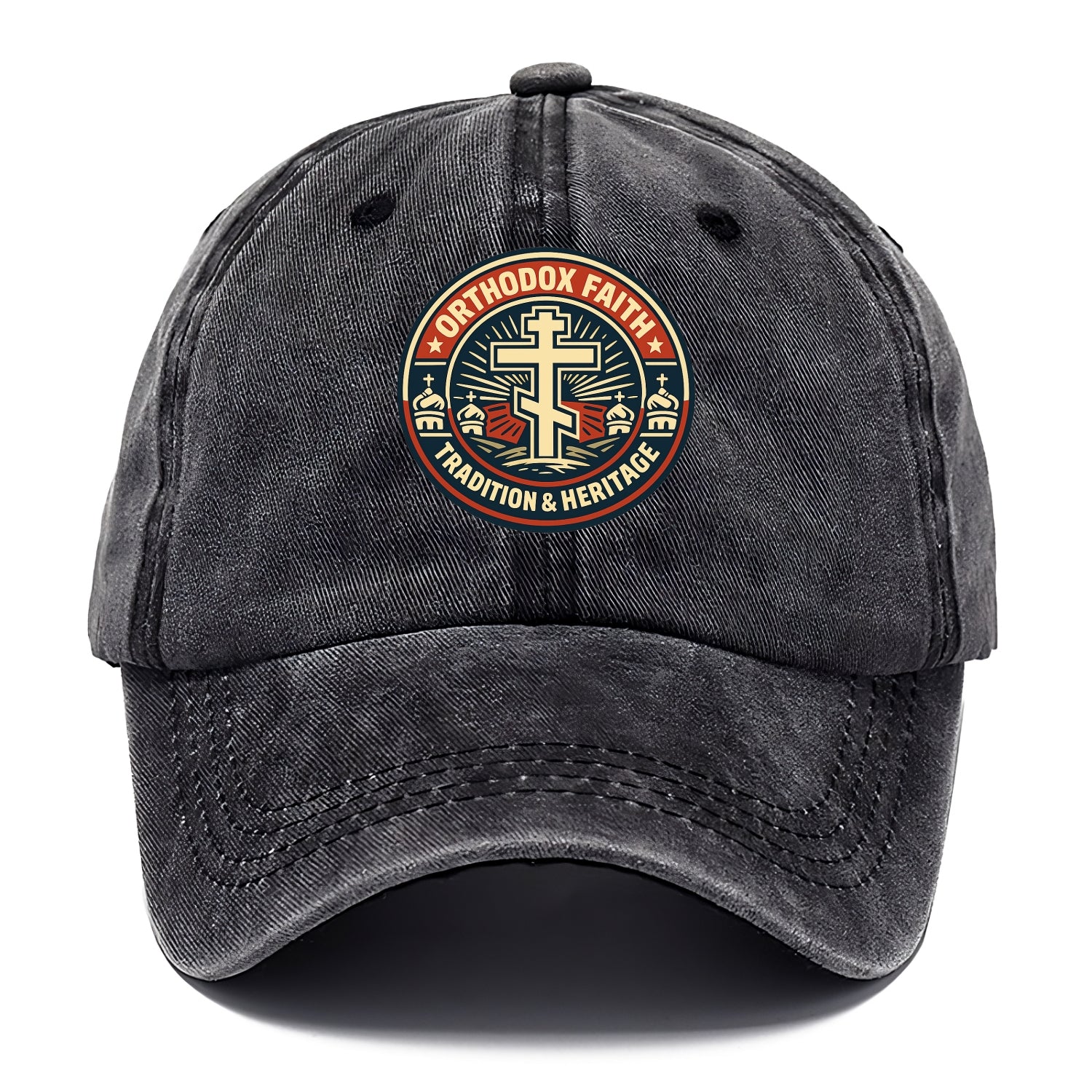 Faithful Heritage Emblem - Classic Cap - Graphite