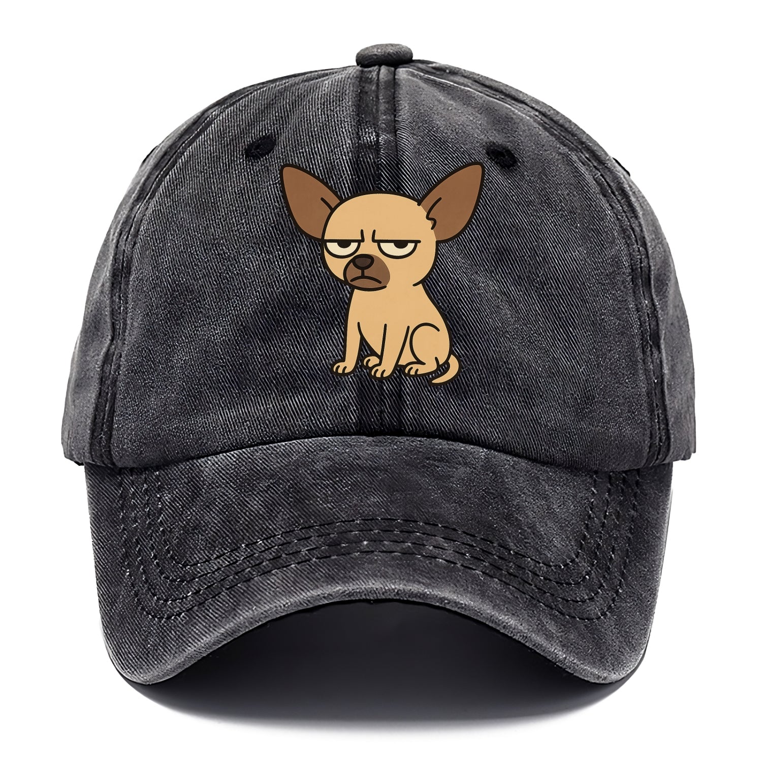 The Chihuahua Judging Silently - Classic Cap - Graphite