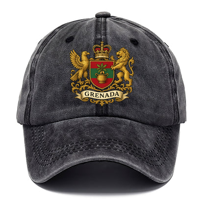 Grenada Heritage Badge  - Classic Cap - Graphite