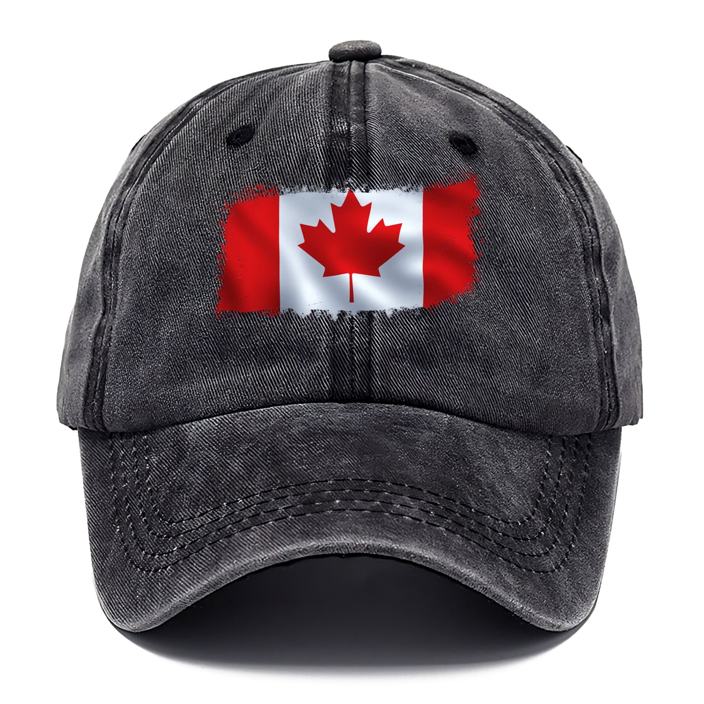 Gorra clásica con la bandera canadiense