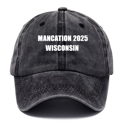 Gorra clásica de Wisconsin Mancation 2025