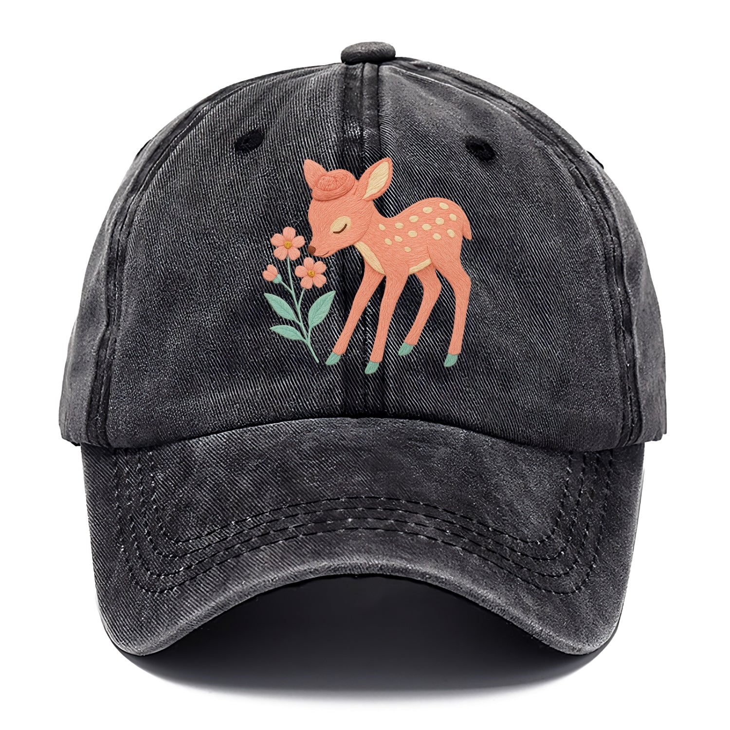 Coral Fawn - Classic Cap - Graphite