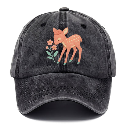 Coral Fawn - Classic Cap - Graphite