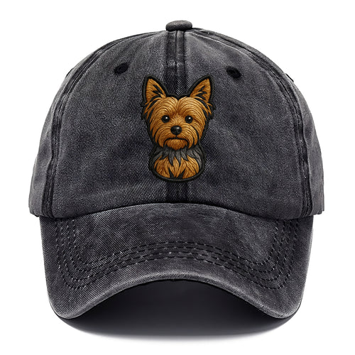 Yorkshire Terrier - Modern tiny dog logo - Classic Cap