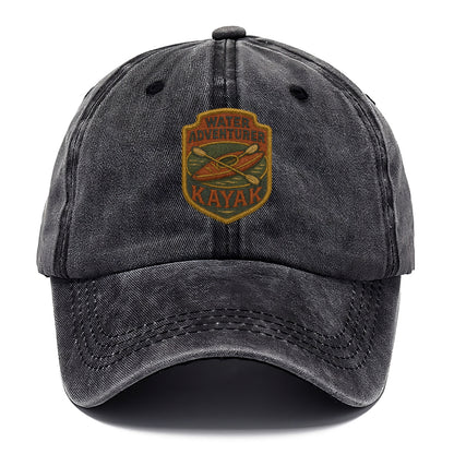 Kayak with paddle - water adventurer - Classic Cap - Graphite