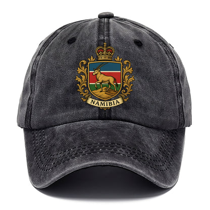 Namibia Heritage Badge  - Classic Cap - Graphite