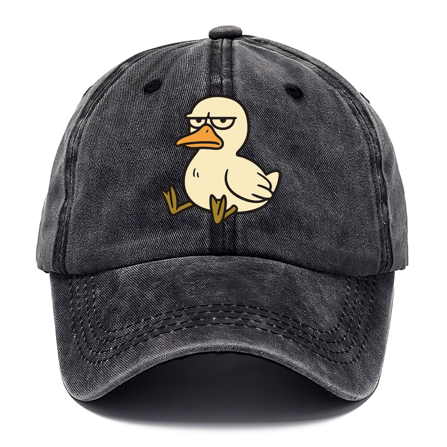 The Duck Judging Silently - Classic Cap - Graphite
