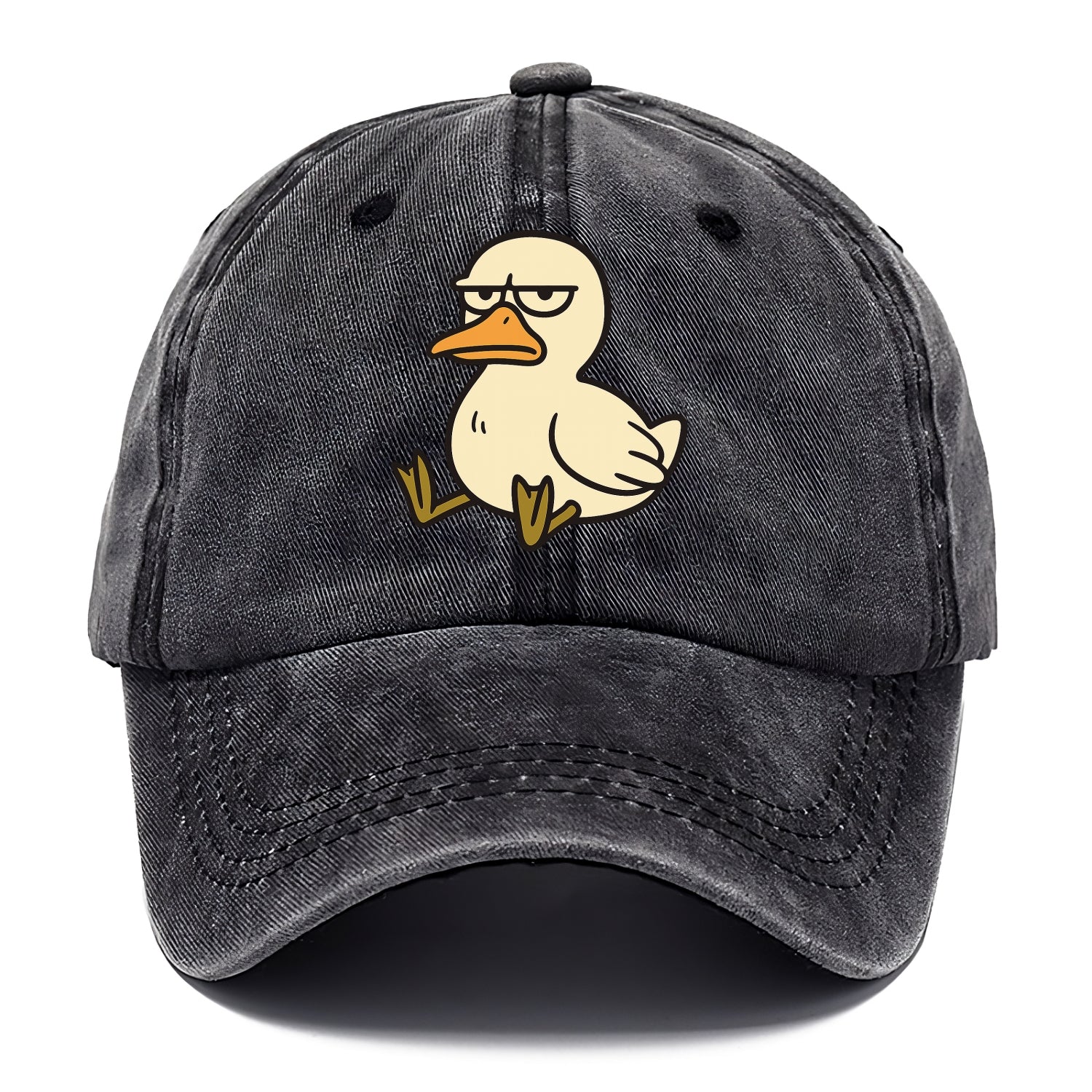 The Duck Judging Silently - Classic Cap - Graphite