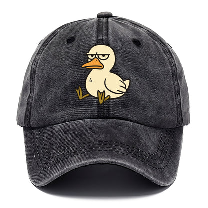 The Duck Judging Silently - Classic Cap - Graphite